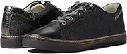 [Johnston & Murphy] Callie Lace-Up Black Glitter Fabric/Black Glove 10 M