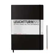 Leuchtturm1917 Agenda Notebook Master A4 Squared - Black