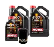 11L Motul 8100 X-CESS GEN2 5W-40 Wix XP Filter Motor Oil Change Kit API SN