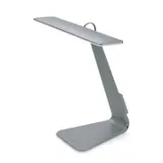 Super Thin LED Desk Lamp Stylish Usb-charged Reading Folding MAC Desk Lamp Student Dormitory Study Simple Table Lamp Grey-foldable base_238 * 132 * 215mm