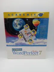 Corel WordPerfect Suite 7 Big Box PC CD-ROM 1995 - BRAND NEW Academic Edition