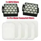 HEPA &Foam Filters Replace for Shark Navigator Zero-M Upright Vacuum ZU60/62/62C