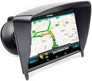 [Digicharge] Sun Visor Anti-Glare for Garmin DriveSmart 76 Dezl LGV700 Fleet Camper 785 780 770 790 Campervan Tomtom Go Discover 7 Inch Go Expert 7 Inch Avtec Dezlcam NavPal Shene TruckNavi