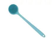 Silicone body scrubbers, long-handled back scrubbers for showers, body scrubbers with shower brushes