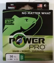 Power Pro Braided Fishing Line 30LB/500 Yards Moss Green
