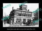 OLD 8x6 HISTORIC PHOTO OF TOPEKA KANSAS THE POLICE & THE TOWN PRISON c1915