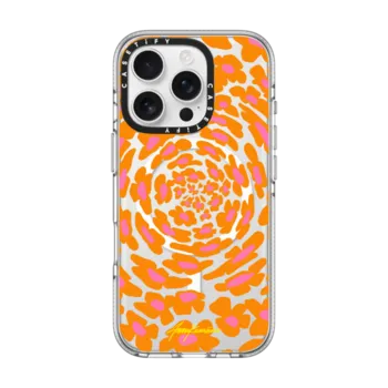iPhone 16 Pro Impact Clear Case MagSafe Compatible Whirlpool