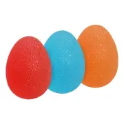 3 Pcs Hand Exercise Balls Squeeze Balls Stress Ball Red/Blue/Orange