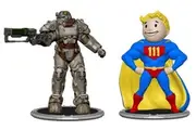 Fallout: T-60 & Vault Boy (Power) - Mini Figure Set