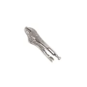 SP Tools 175mm Locking Pliers Straight Jaw - Heavy Duty Knurled Adjuster Nut