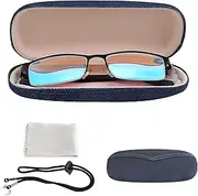 Red green color blind Colorblind glasses half frame black unisex alloy frame driving