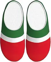 [EdWal] Flag of the Chechen Republic print Winter Warm Slippers Indoor Anti-skid Plush Slippers Relaxing at Home for Women Men