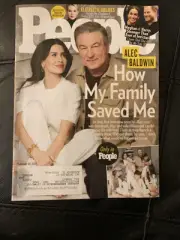 People Magazine February 24th 2025 Alec Baldwin How My Family Saved Me