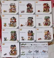 10 boxes assembling toys (Chinese traditional building Set)