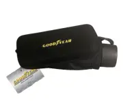 Goodyear Compact Pocket Flat 7" Manual Umbrella with Hardcase Storage