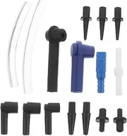 16pcs Suction Pipe Joint Brake Line Bleeder Kit Motorcycle Brake Bleeder Kit Vacuum Break Adapter Break Bleeder Kit Brake Bleeder Adapter Vacuum Brake Bleeder Plastic