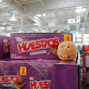 COSTCO 西班牙 Huesitos 威化巧克力 40公克 24入 巧克力威化餅 威化餅  Wafer Bars 威化