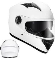 Lightweight Motorcycle Helmets | Full Face Helmets Wind Sun Shield Visors - Lightweight Anti-Fog Electric Motorcycle Helmets for ATV Riding, Road Racing, Cycling