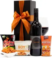 Wine & Nuts Hamper (Sparkling) - Wine Party Gift Hamper for Birthdays, Gradua...