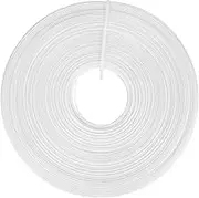 OATIPHO 43 Yards Polyester Boning for Sewing - Sew-Through Low Density Sewing Corset Boning for Nursing Caps, Bridal Gowns, Dance Formal Dress Accessories(6mm, White)
