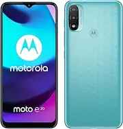 Motorola Moto E 20 16.5 cm (6.5) Dual SIM Android 11 Go Edition USB Type-C 2GB 32GB 4000mAh Blue