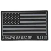 Hongville 5.11 Tactical USA Patch, Apparel Compatible, Laser-Cut