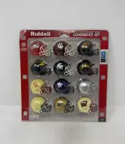 Big 10 Conference Riddell Revolution Pocket Size Helmet Set! Date Code May 2011