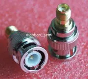 10pcs Adapter BNC plug male to SMA female jack RF connector straight