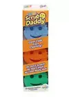 Scrub Daddy 3 Pack Utility Sponge Temperature Controlled Odor Resistant Cleaning
