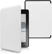 Case for 6.8" Kindle Paperwhite 11th Generation and Signed Edition （Model:M2L3EK/M2L4EK-Smart Auto Sleep/Wake, Light Thin Cross Pattern PU Leather Cover