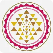 FINGERINSPIRE Sri Yantra Orgonite Painting Stencil 30 x 30 cm Reusable Triangle Symbol Pyramid Drawing Template DIY OM Mandala Stencil for Painting on Wood Wall Fabric Furniture