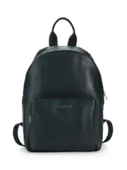 Robert Graham Men's Backpack Hermitage Leather Backpack In Navy Retails $448.00