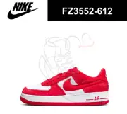 Nike GS Air Force 1 Low Valentine’s Day Pack Fire Red Light Crimson FZ3552-612