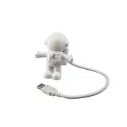 2 Pcs Cool New Astronaut Spaceman USB LED Adjustable Lamp Desk Night Light for Computer PC