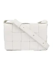 Bottega Veneta Cassette Shoulder Bag One size White