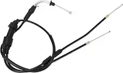 Accelerator Throttle Cable Stable, Throttle Cable Front and Rear Brake Cable Performance Steel Alloy, Throttle Cable Assembly for PW 50 PW50 Dirt Pit Bike 1981 to 2002