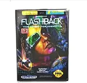 Linker Wish 16 Bit Sega MD Game Flash Back Boxed Version 16bit MD Game Card For Sega Mega Drive And Genesis
