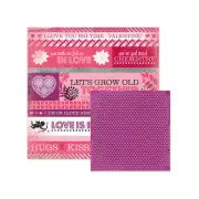 5p We R Memory Keepers WHOLESALE Scrapbook Paper Crazy For You XOXO Valentine