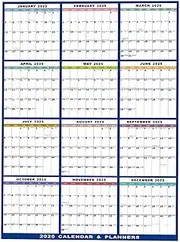 Wall Calendar Dry Erase - Erasable Yearly Wall Calendar 2025 12 Months Calendar,Multipurpose Work Calendar Annual Yearly Wall Planner for Home Company School