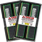 A-Tech 256GB 4x 64GB 2Rx4 PC5-44800R RDIMM DDR5 ECC REG EC8 Server Memory RAM