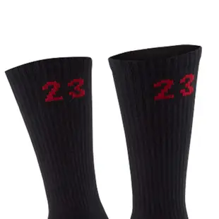Jordan 襪子 Essential Crew Socks 6雙入 23 黑紅 喬丹 【ACS】 DH4287-011