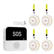 10X( WiFi Elderly Caregiver Pager SOS Call Button Emergency SOS Alert6607