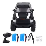 RC Crawler 1/10 Scale 2.4GHz 4WD LED Light 1500mAh 15km/h Rubber Tires MU