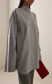 [Marie Adam-Leenaerdt] Flat Cotton Shirt