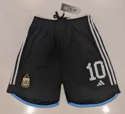 MESSI 10 Argentina World Cup 2022 Home Black Version Shorts