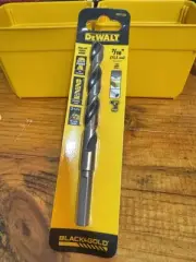 DeWalt 7/16 in. Split Point Drill Bit, DW1128 “BLACK & GOLD”