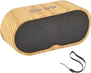 Portable Speaker | Vintage Portable Battery Powered Wireless Speaker | Rechargeable Player Accessories Support TF Card Small Home Decor for Indoor Women Men