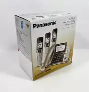 Panasonic 3-Handset Digital Corded/Cordless Answering System Caller ID KX-TGF353