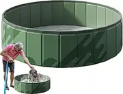 Dog Pool - Dog Bath Tub | Portable Foldable High-Strength Puppy Swim Bathtub with Drainage Hole for Small Dogs, Cats and Ducks, Summer Funn, Small Breeds, Pet Swim Pool, Quick Cleaning