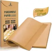 200 Pcs Unbleached Parchment Paper Baking Sheets, 12 x 16 12 X 16,